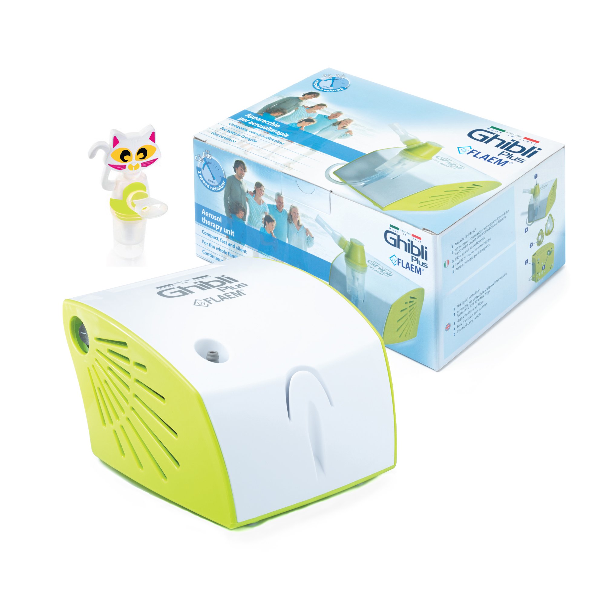 Inhalatory domowe (nebulizatory) Flaem Nuova Ghibli Plus