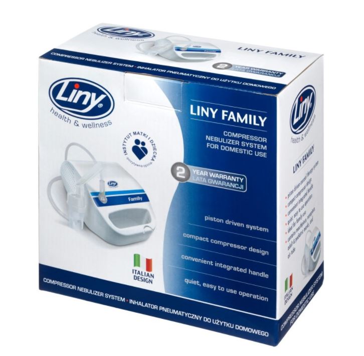Inhalatory domowe (nebulizatory) Liny Family MY17