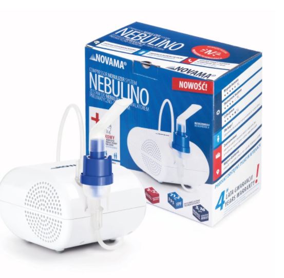 Inhalatory domowe (nebulizatory) NOVAMA Nebulino