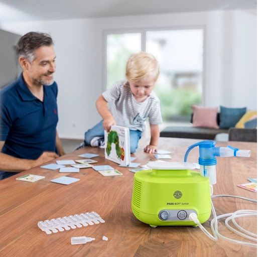 Inhalatory szpitalne, profesjonalne (nebulizatory) Pari BOY JUNIOR