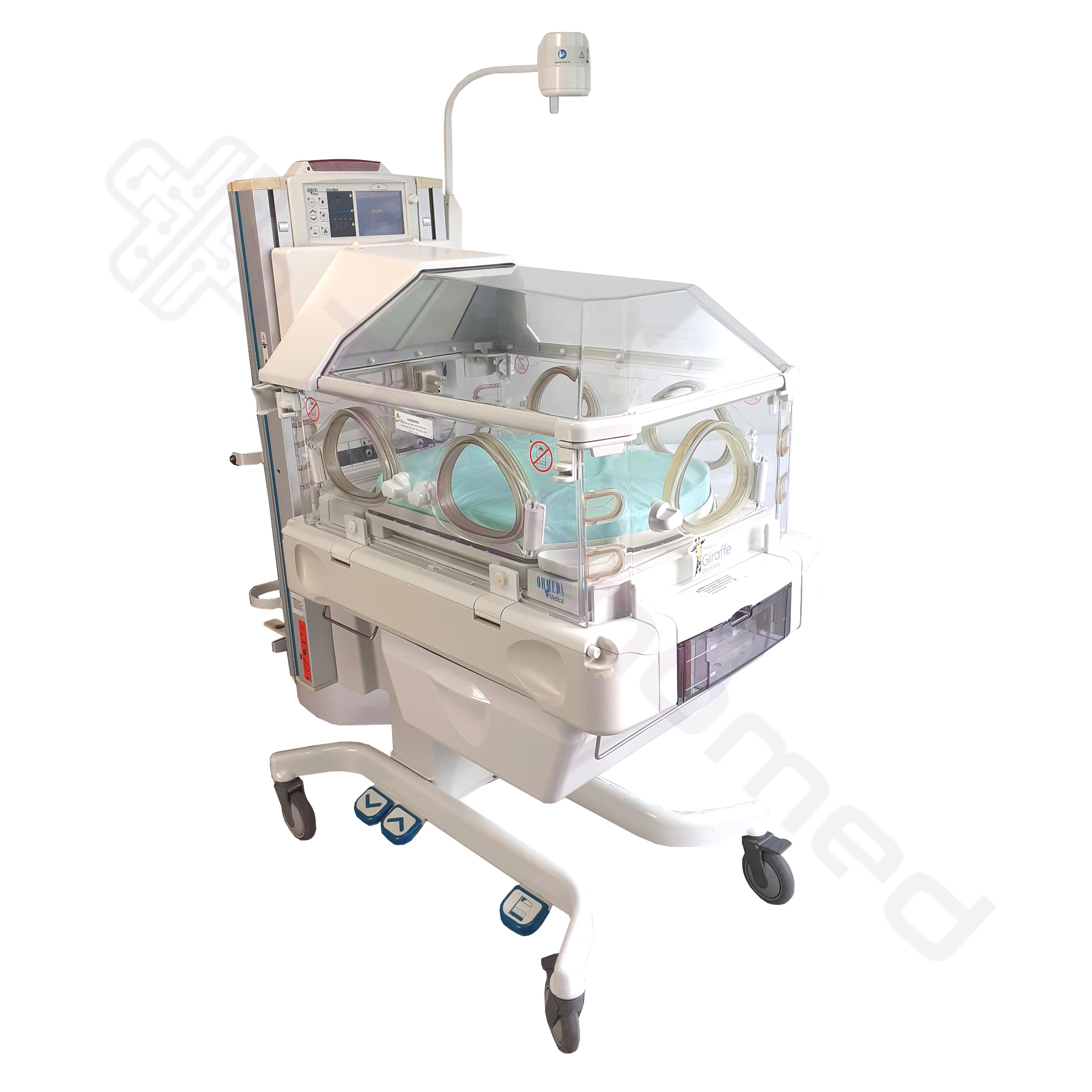 Inkubatory stacjonarne używane DATEX OHMEDA OMNIBED Giraffe Technomed  używany