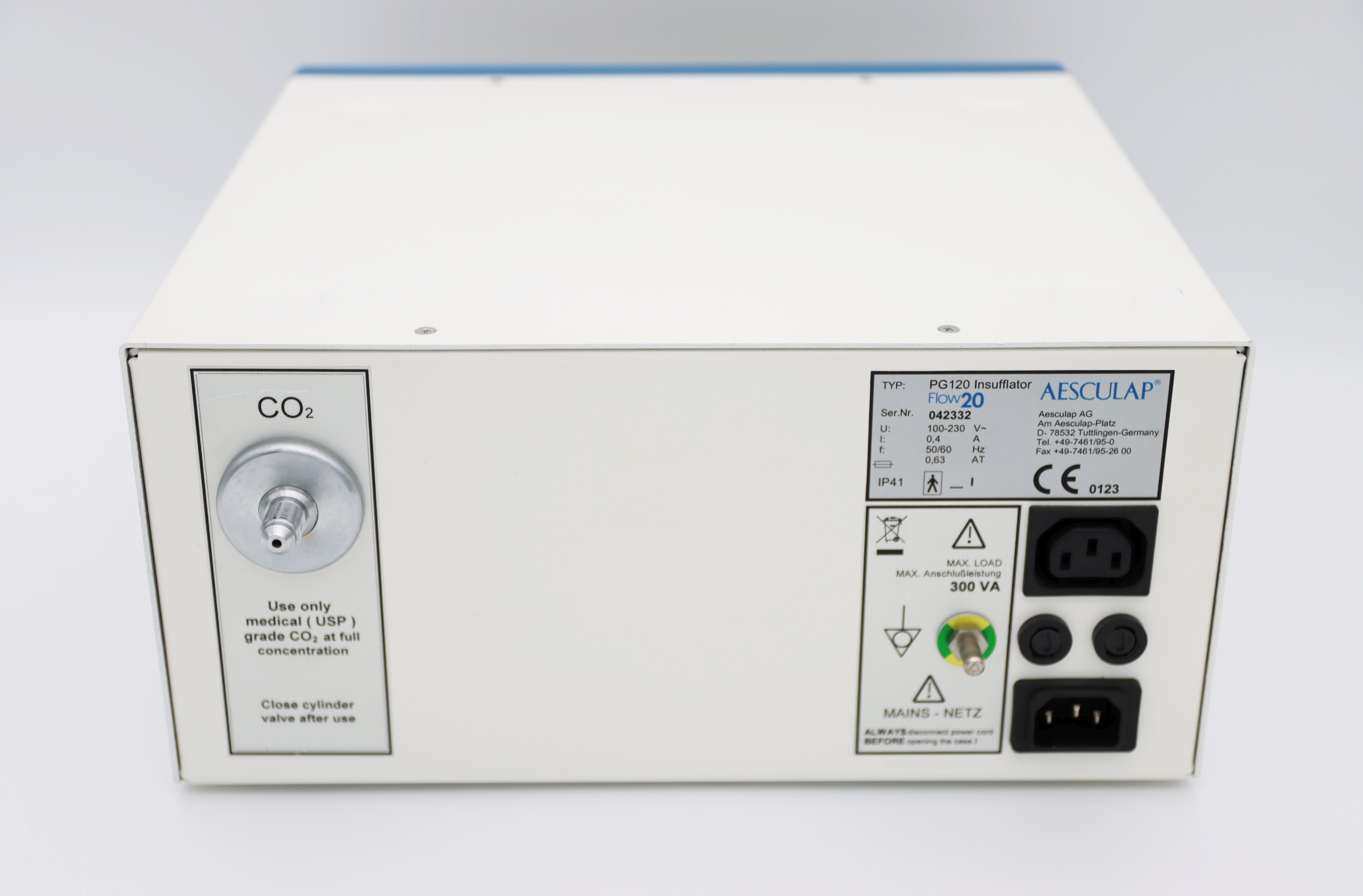 Insuflatory do endoskopów sztywnych używane Aesculap FLOW 20 - Praiston rekondycjonowany