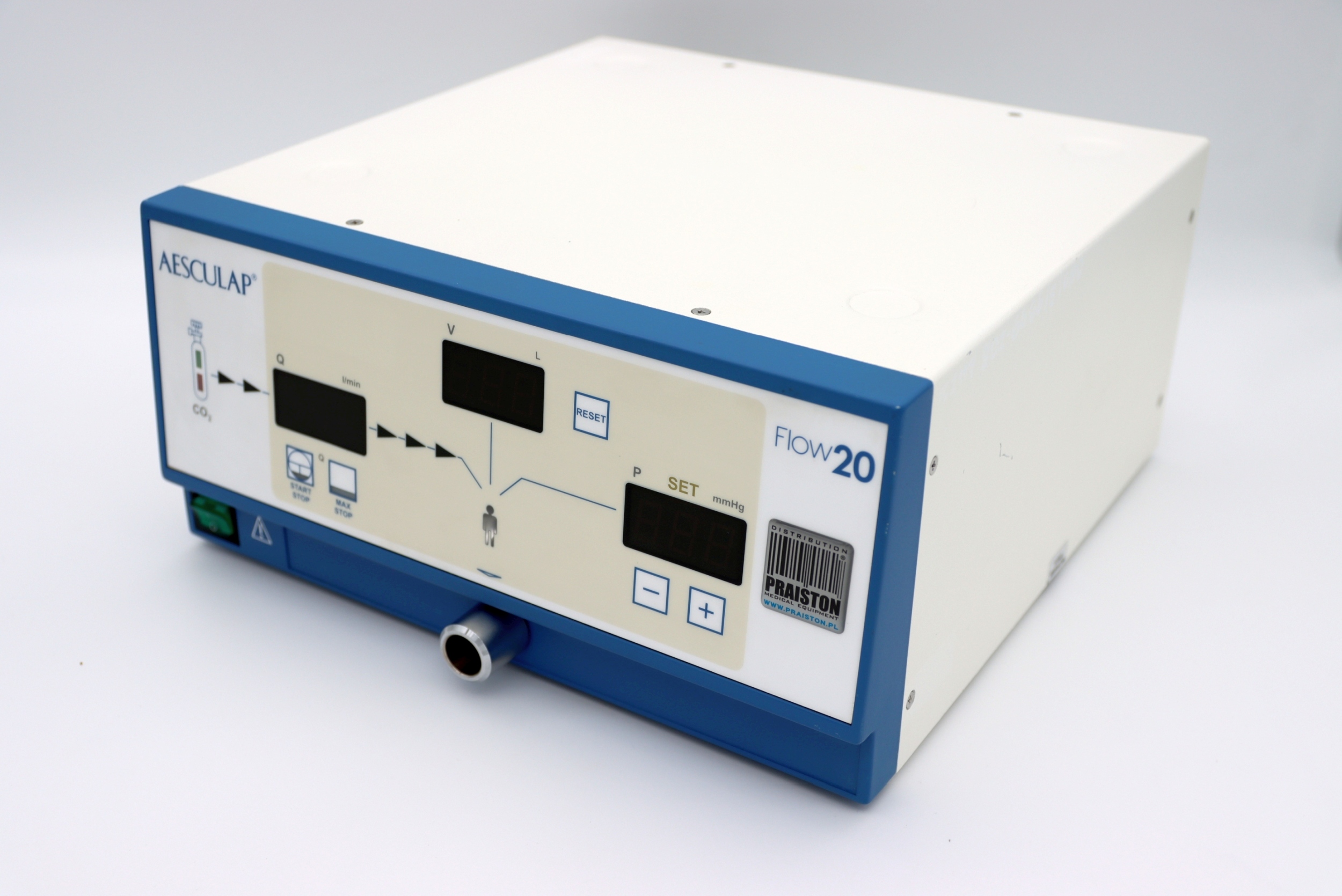 Insuflatory do endoskopów sztywnych używane Aesculap FLOW 20 - Praiston rekondycjonowany