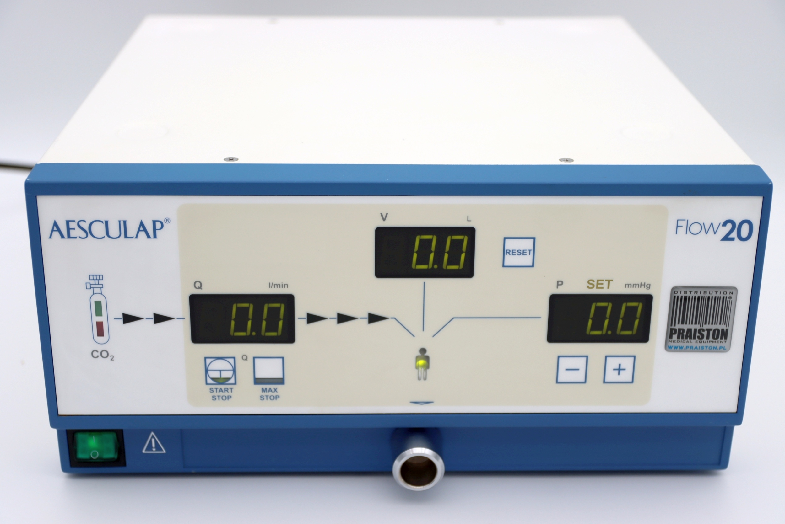 Insuflatory do endoskopów sztywnych używane Aesculap FLOW 20 - Praiston rekondycjonowany