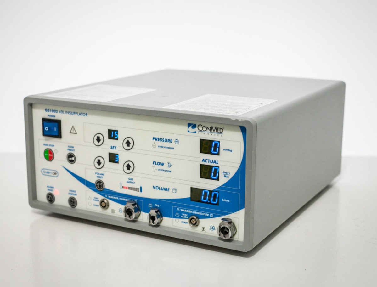 Insuflatory do endoskopów sztywnych używane B/D ConMed AirSeal iFS - Arestomed rekondycjonowany