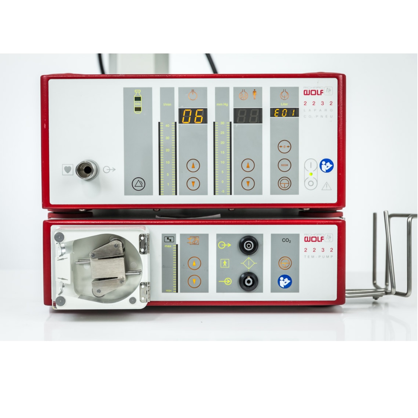 Insuflatory do endoskopów sztywnych używane B/D R. Wolf Laparo CO2 Pneu - Arestomed rekondycjonowany