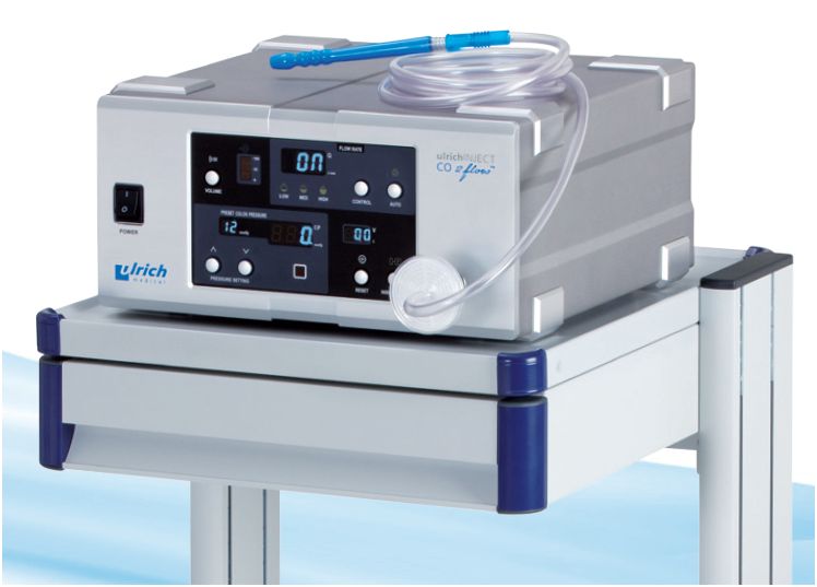 Insuflatory do kolonoskopii wirtualnej ulrich medical CO 2flow