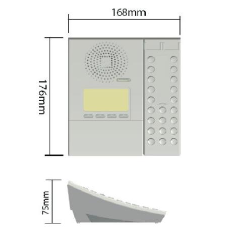 Interkomy dla szpitali, placówek medycznych STENTOFON IP Desktop Master 1008000000