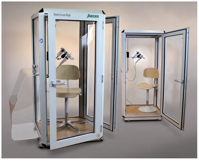 Kabiny bodypletyzmograficzne Jaeger MASTERSCREEN BODY