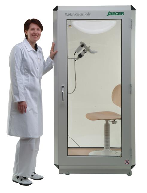 Kabiny bodypletyzmograficzne Jaeger MASTERSCREEN BODY