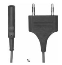 Kable dwubiegunowe do diatermii Lawton Medizintechnik Kable dwubiegunowe