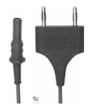 Kable dwubiegunowe do diatermii Lawton Medizintechnik Kable dwubiegunowe