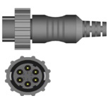 Kable EKG do kardiomonitorów Core-Ray GE HELLIGE CR005-32