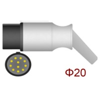 Kable EKG do kardiomonitorów Core-Ray Nihon Kohden CR005-55