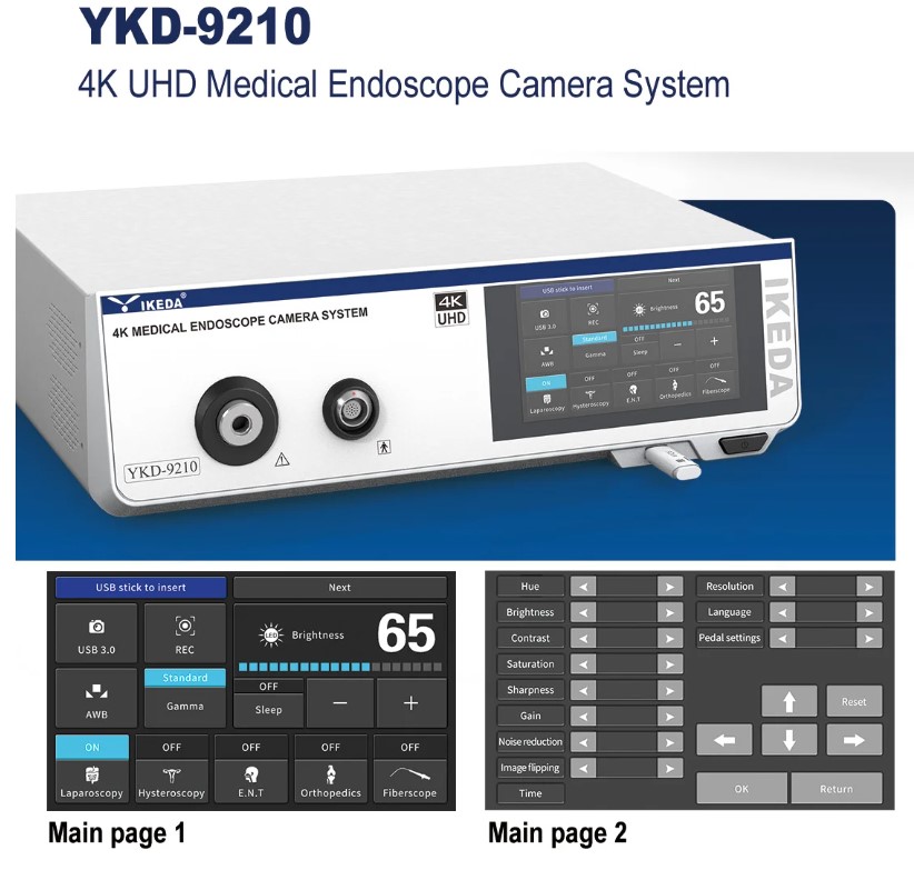Kamery endoskopowe IKEDA 9210/ 9211
