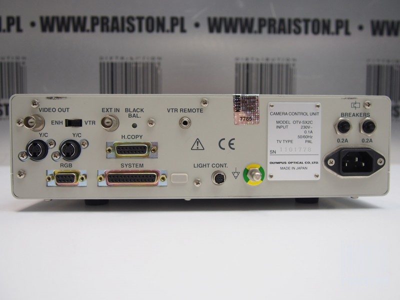 Kamery endoskopowe używane Olympus OTV-SX2 - Praiston rekondycjonowany