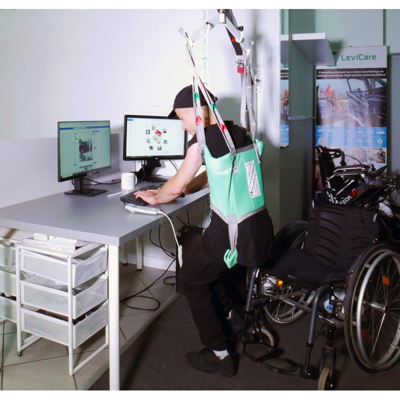 Kamizelki do podnośników dla osób niepełnosprawnych LeviCare LeviKam do reedukacji chodu