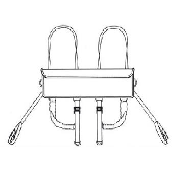 Kamizelki do podnośników dla osób niepełnosprawnych Prism Medical UK Pas Kamizelka do chodzenia