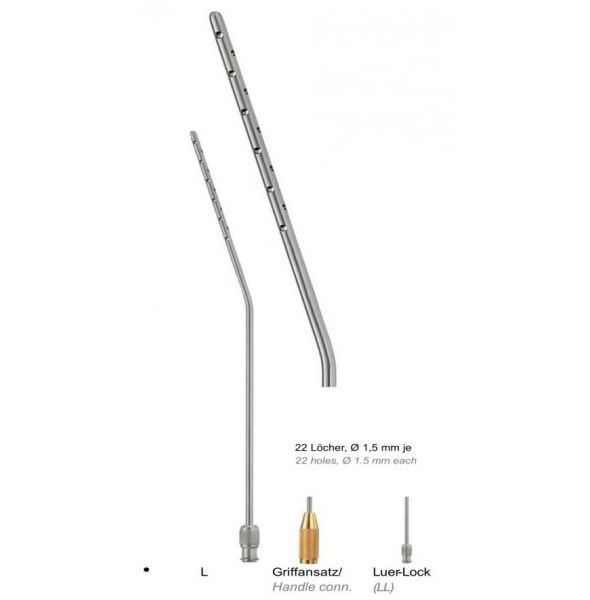 Kaniule do pobrania tkanki tłuszczowej (liposukcji) B/D Kaniule do liposukcji