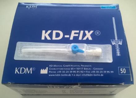 Kaniule żył obwodowych (wenflony) KDM KD-FIX
