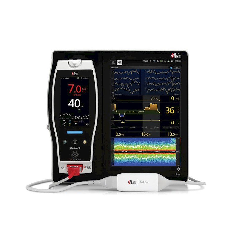 Kapnografy ze strumienia bocznego lub głównego Masimo ROOT