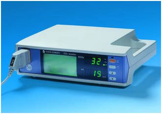 Kapnografy ze strumienia bocznego lub głównego Nihon Kohden CapTEN (OLG-2800)