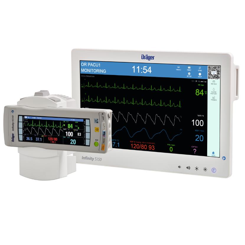 Kardiomonitory przyłóżkowe Dräger Infinity MView