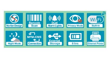 Kardiomonitory przyłóżkowe EDAN X