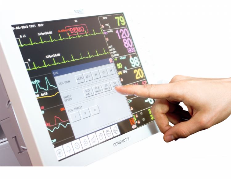 Kardiomonitory przyłóżkowe Medical ECONET Compact 9