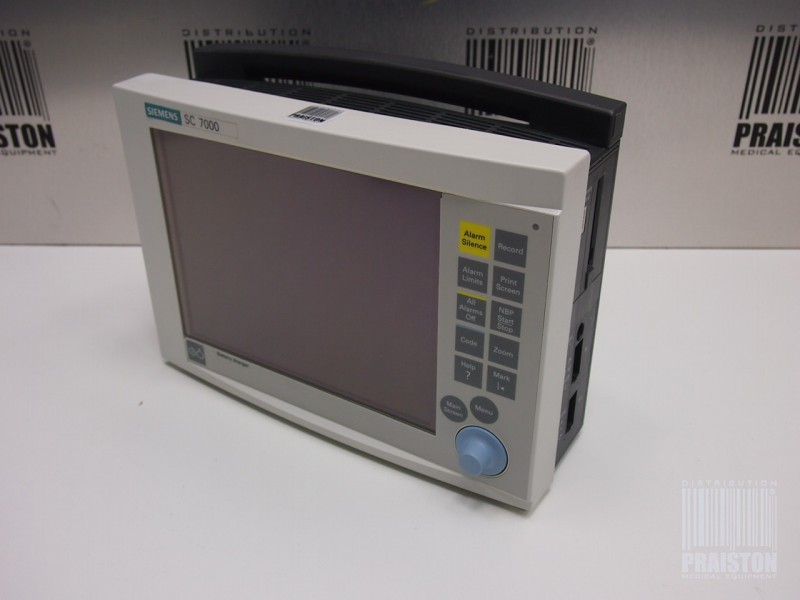 Kardiomonitory przyłóżkowe używane B/D Siemens SC 7000 - Praiston rekondycjonowany