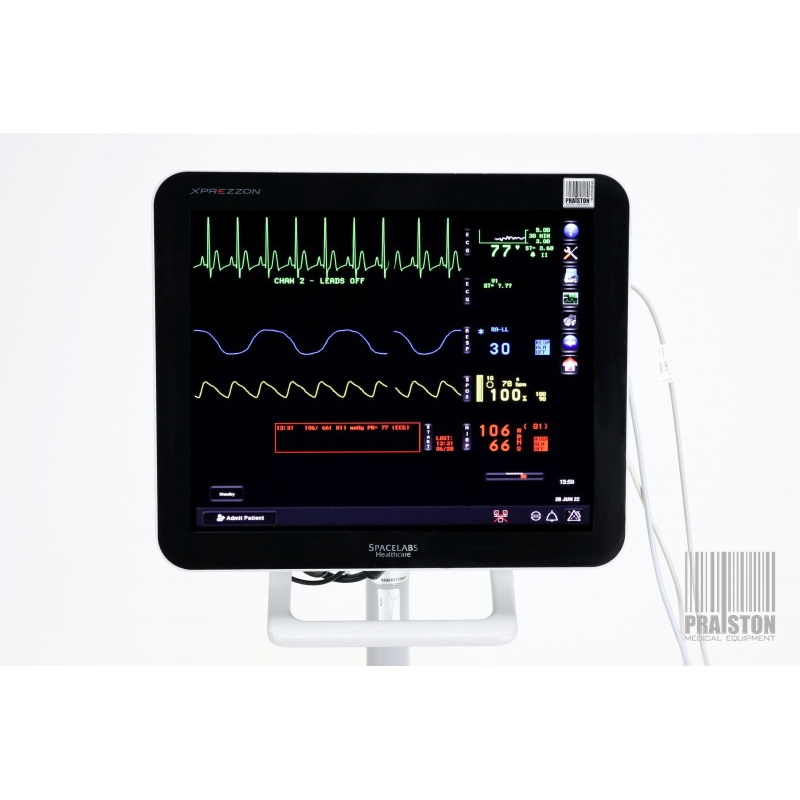 Kardiomonitory przyłóżkowe używane B/D Spacelabs Xprezzon 91393 - Praiston rekondycjonowany