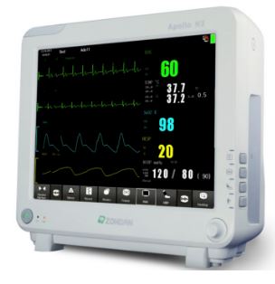Kardiomonitory przyłóżkowe Zondan Apollo N2