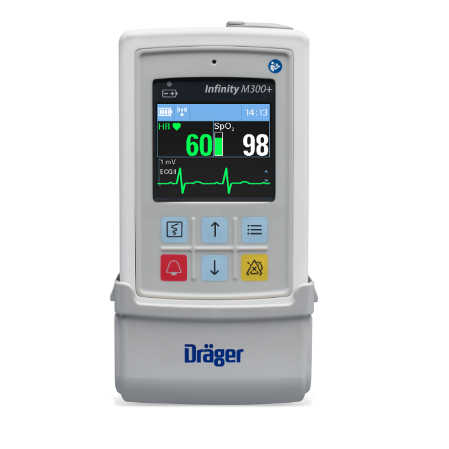 Kardiomonitory telemetryczne Dräger M300+