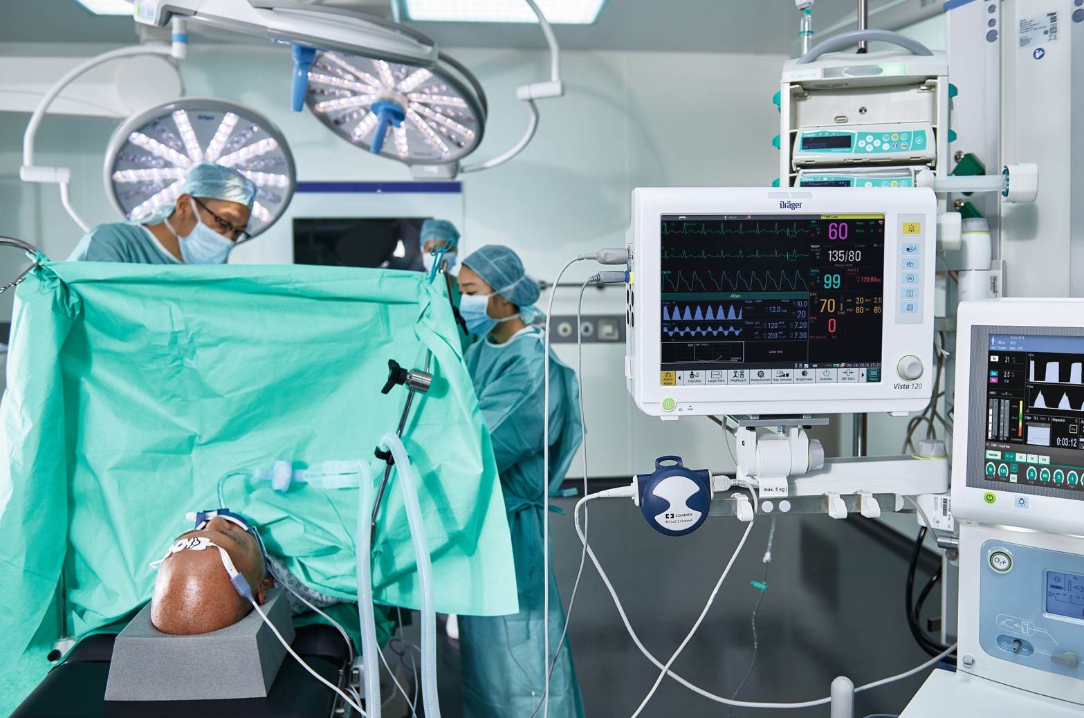 Kardiomonitory transportowe Dräger Vista 120