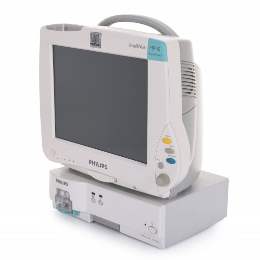 Kardiomonitory transportowe używane B/D Philips Intellivue MP40 Anesthesia - Praiston rekondycjowany