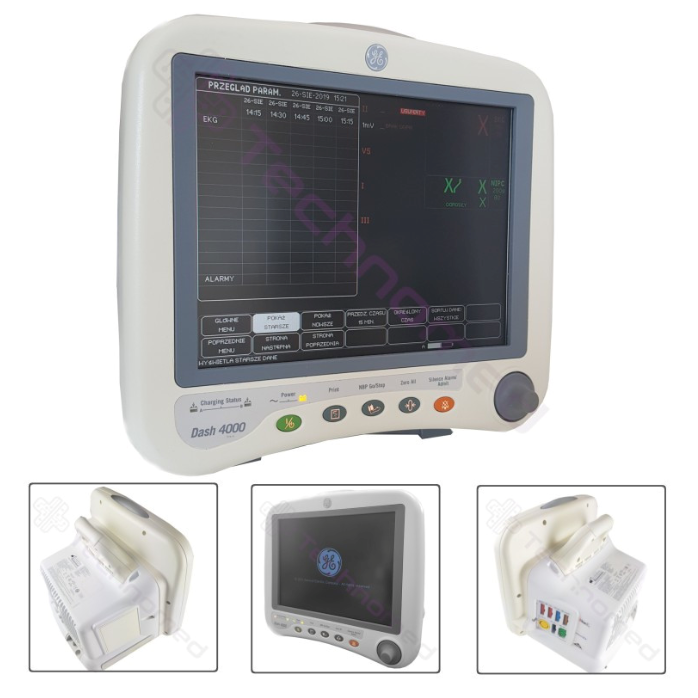 Kardiomonitory transportowe używane GE Datex-Ohmeda Dash 4000 - Technomed używane