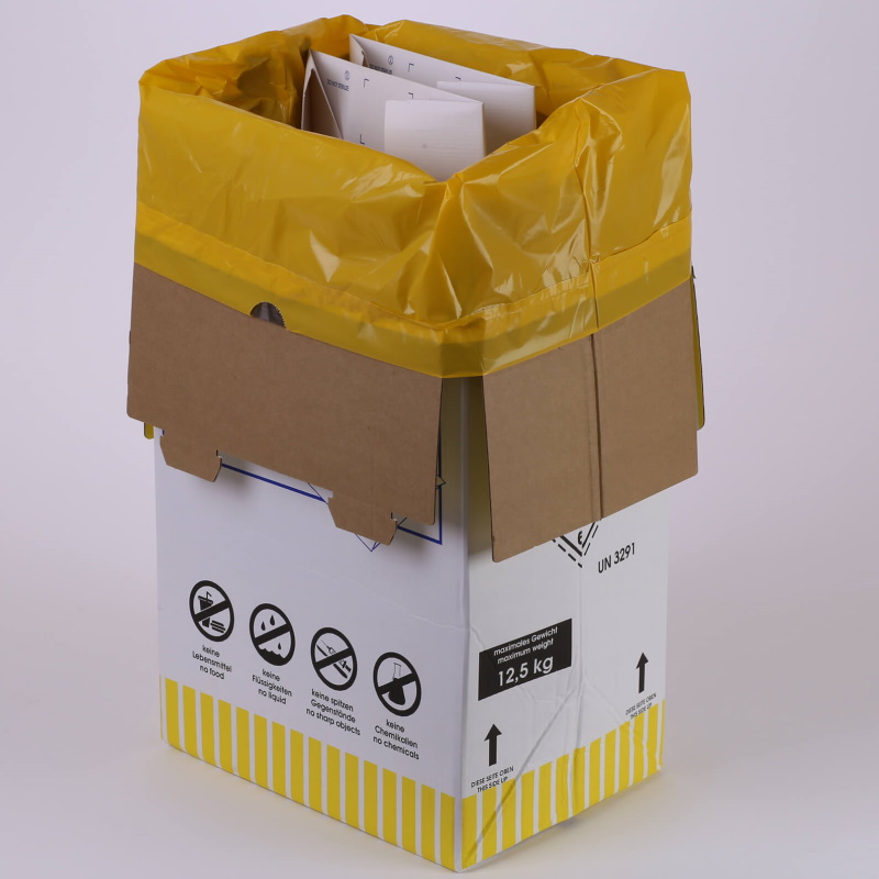 Kartony na odpady medyczne steriCLIN Kartony do utylizacji