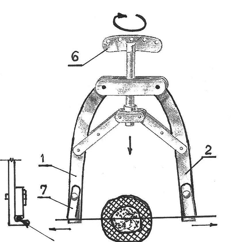 Klamry wyciągowe ATMED Zygmunt Rafalski Klamra wyciągowa typ Kirschner III