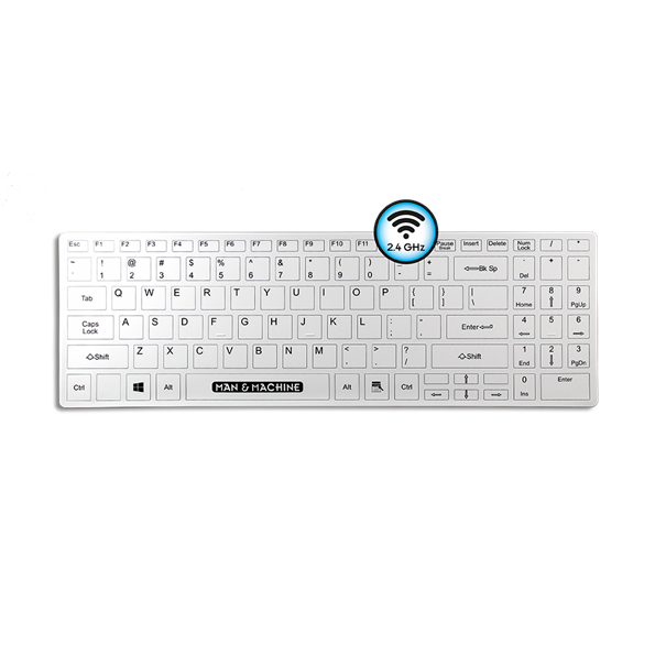 Klawiatury medyczne Man & Machine It's Cool Flat Wireless