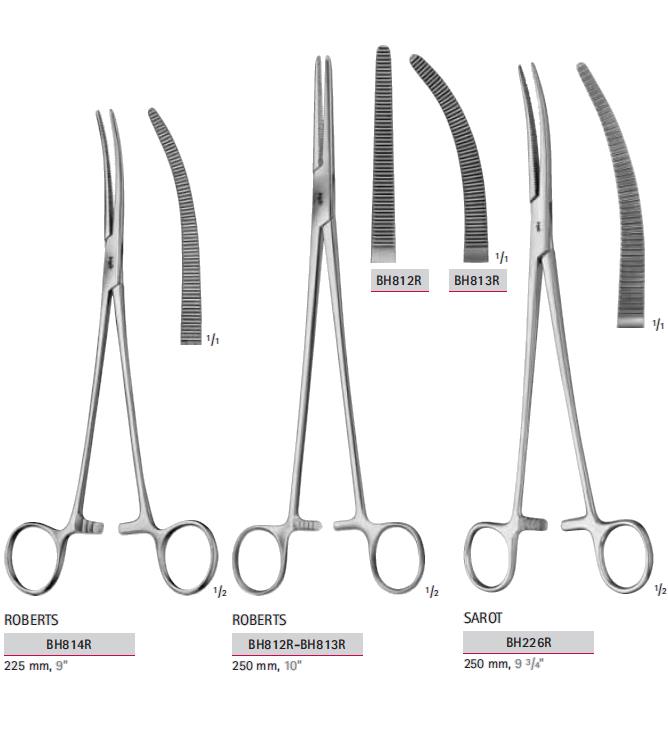 Kleszcze chirurgiczne i zabiegowe B.Braun Kleszcze hemostatyczne