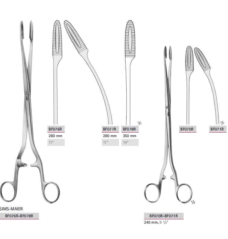 Kleszcze chirurgiczne i zabiegowe B.Braun Kleszcze wykończeniowe i do trzymania gąbki