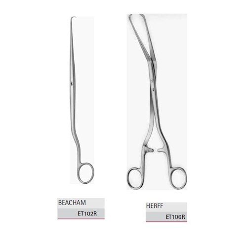 Kleszcze chirurgiczne i zabiegowe B.Braun Kleszcze zabiegowe
