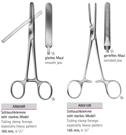 Kleszcze chirurgiczne i zabiegowe B.Braun Kleszcze zabiegowe