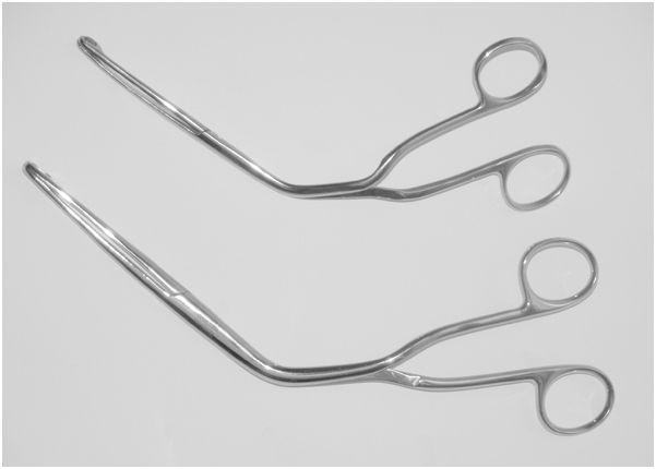 Kleszcze chirurgiczne i zabiegowe Bhinder Kleszczyki intubacyjne MAGILLA dla dorosłych