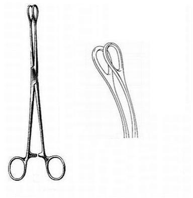 Kleszcze chirurgiczne i zabiegowe GAMA s. c. - dystrybutor importer Kleszczyki Foerster gładkie zagięte