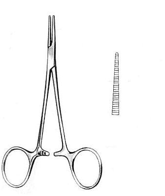 Kleszcze chirurgiczne i zabiegowe GAMA s. c. - dystrybutor importer Kleszczyki Halstead-Mosquito proste bez ząbka