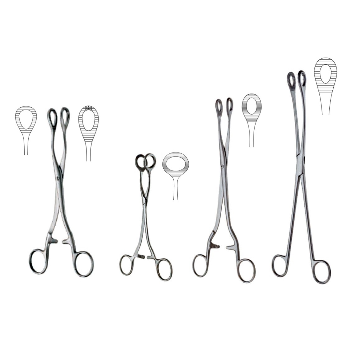 Kleszcze chirurgiczne i zabiegowe Medicon Kleszcze do polipów
