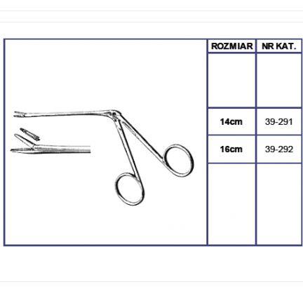 Kleszcze chirurgiczne i zabiegowe Sintraco Hartmann