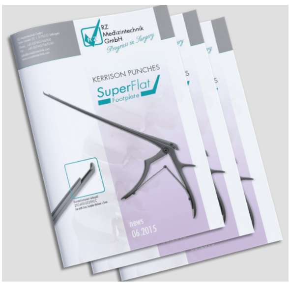 Kleszcze czaszkowe RZ Medizintechnik GmbH Kerrisony Super płaskie