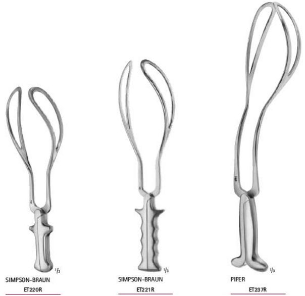 Kleszcze medyczne porodowe B.Braun Kleszcze położnicze